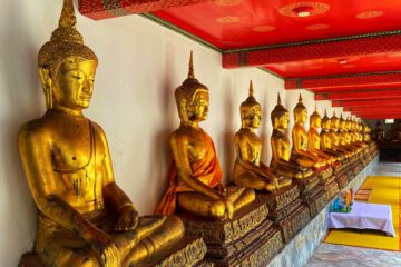 buddha statues in temple